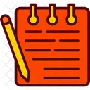 Journal Marker Notebook Icon