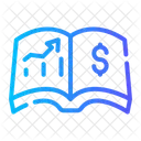 Journal Book Open Book Business Plan Icon