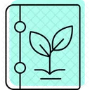 Journal De Jardin Jardin Journal Icône