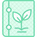 Journal De Jardin Jardin Journal Icône