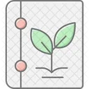Journal De Jardin Jardin Journal Icône