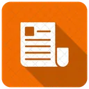 Journal  Icône