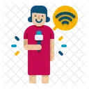 Journalist Female Female Journalist Journalist Icon