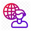 Journalist Internet Reporter Icon