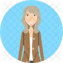 Journalist Interview Write Icon