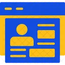 Journalist Portfolio Reporters Compilation Journalists Showcase Icon
