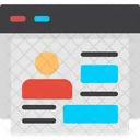 Journalist Portfolio Reporters Compilation Journalists Showcase Icon