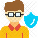 Journalist Shield Media Protection Journalistic Defense Icon