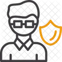Journalist Shield Media Protection Journalistic Defense Icon