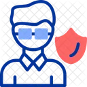 Journalist Shield Media Protection Journalistic Defense Icon