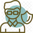 Journalist Shield Media Protection Journalistic Defense Icon