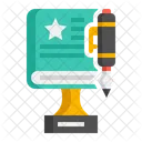 Journalistenpreis Symbol