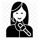 Journalistin  Symbol