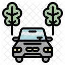 Journey Travel Vehicle Icon