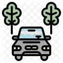 Journey Travel Vehicle Icon