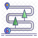 Journey Travel Trip Icon