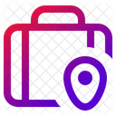Journey Baggage Bag Icon