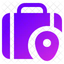 Journey Baggage Bag Icon