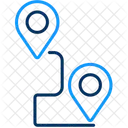 Journey Map Pin Icon