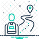 Journey Travel Passenger Icon