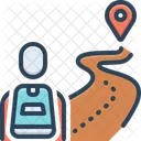 Journey Travel Passenger Icon