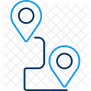 Journey Map Pin Icon