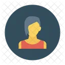 Senhora Avatar Trabalhadora Icon