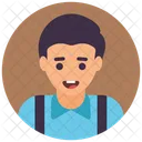 Joven Avatar Nino Avatar Masculino Icono