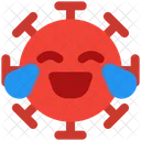 Joy Coronavirus Emoji Coronavirus Icon