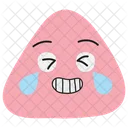 Joy Sticker Emoji Icon