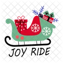 Joy Ride Santa Vehicle Sleigh Icon