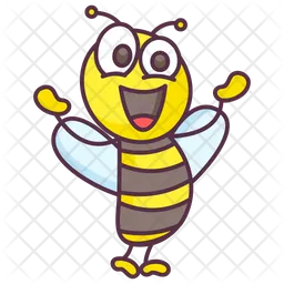 Joyful Bee  Icon