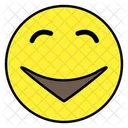 Joyful Emoji Emotion Emoticon Icon