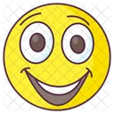 Joyful Emoji Joyful Expression Emotag Icon