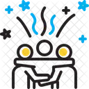 Joyous Joyful Happy Icon