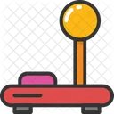 Joystick Controllers Videogame Icon
