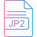 Jp File Format Icon