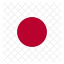 Jp Japan Flaggen Iso Symbol