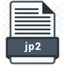 Jp 2 File Formats Icon