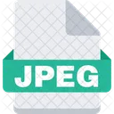 Jpeg Fichier Document Icône