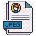 JPEG-Dokument  Symbol