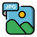 Jpg Files And Folders File Format Icône