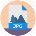 Jpg Fichier Jpg Format De Fichier Icône
