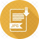 Jpg Extension Document Icon