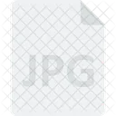 Jpg File File Format Web Image Icon