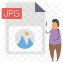 Jpg File Format  Icon