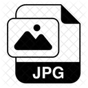 Jpg File Extension File Type Icon