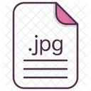Jpg Image Fichier Icône