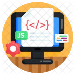 Js Coding  Icon
