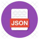 Json File Json Folder Json Document Icon